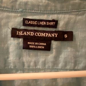Island company linen top